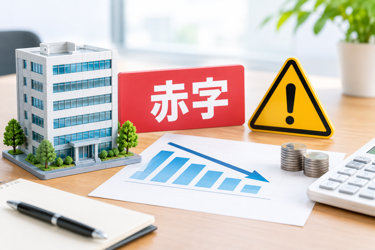赤字の会社注意点